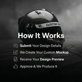Free Custom Visor Sticker Mockup